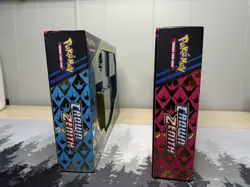 2x Pokemon TCG Crown Zenith Premium Figure Collection Shiny V - Factory Sealed - Image 4
