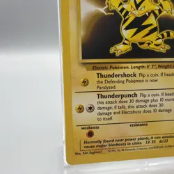 ELECTABUZZ 20/102 BASE SET NON HOLO RARE POKEMON TCG LP - Image 5