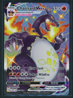 Charizard VMAX SV107/SV122 Shiny Vault Holo Rare Pokemon 2021 Shining Fates NM - Image 1