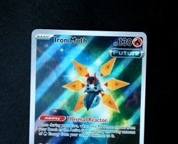 Pokemon Card TCG - Iron Moth 187/182 - Paradox Rift - Illustration Rare - NM ⭐ - Image 2