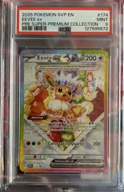 U17993 Eevee Pokemon PSA Graded 9 Slabs Lot Of 7 G2U - Image 3