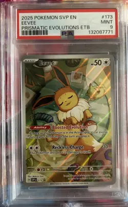 U17993 Eevee Pokemon PSA Graded 9 Slabs Lot Of 7 G2U - Image 4