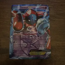 Deoxys EX - BW82 - Promotional HP, English MTG Pokemon Promos DAMAGED - Image 1