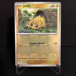 Joltik 033/086 Scarlet & Violet White Flare Masterball Reverse Holo - Image 1