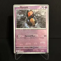 Yamask 039/086 Master Ball Reverse Holo Common - Pokemon TCG White Flare NM - Image 1