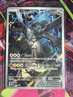 N's Zekrom 031 Black Star Promo IR Pokemon TCG Ascended Heroes ETB Promo NM - Image 1