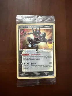 Greninja Gold Star SWSH144 Celebrations Black Star Promo Pokemon - SEALED - NM - Image 1