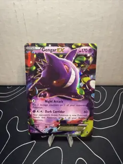 Pokemon Gengar EX 34/119 - XY Phantom Forces - Holo - Image 1
