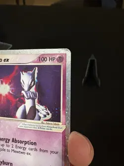 Pokemon Mewtwo EX Holo Ultra Rare Ruby and Sapphire Card 101/109 - Image 2