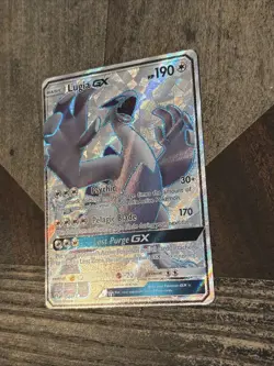 Pokemon TCG Lugia GX 207/214 (Full Art) SM Lost Thunder Ultra Rare Holo - Image 2