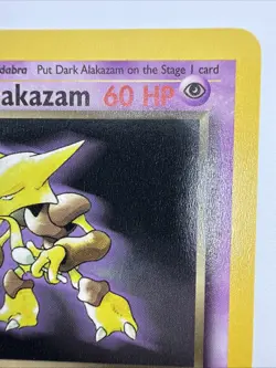 Dark Alakazam 18/82 Team Rocket Regular Rare Vintage Pokemon Card - Image 4