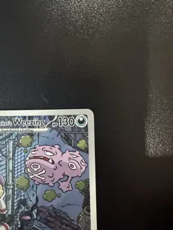 Team Rocket's Weezing DRI 199/182 Illustration Rare Pokemon Destined Rivals - Image 4