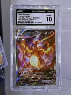 Pokemon Charizard VMAX SWSH261 Ultra-Premium Collection Promo CGC GEM MINT 10 - Image 1