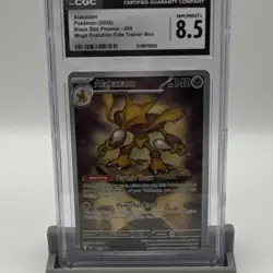 Pokemon Alakazam Promo Holo CGC 8.5 Me: Mega Evolution 009 2025 - Image 1