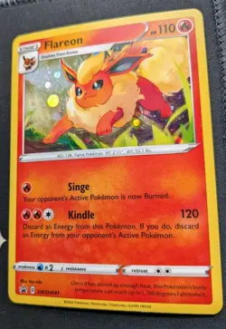 Flareon SWSH041 Promo Pokemon Card TCG Pokemon Trading Card Game Sword Shield NM - Image 4