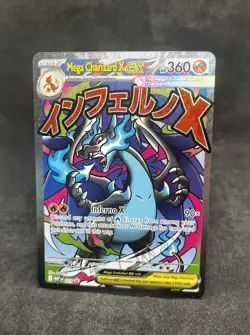Pokemon TCG Mega Charizard X EX #023 Black Star Promo - Image 1