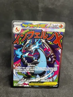 Pokemon TCG Mega Charizard X EX #023 Black Star Promo - Image 2