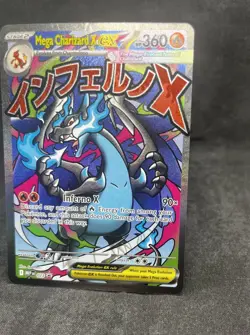 Pokemon TCG Mega Charizard X EX #023 Black Star Promo - Image 3