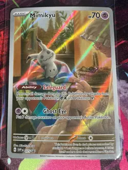 Mimikyu Black Star Promo IR Holo 075 NM Pokemon TCG Scarlet & Violet - Image 1