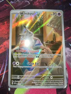 Mimikyu Black Star Promo IR Holo 075 NM Pokemon TCG Scarlet & Violet - Image 3