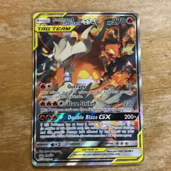 Reshiram & Charizard GX SM201 | Tag Team | Promo Pokemon TCG - Image 1