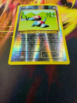 Porygon 39/102 LP Reverse Holo Base Set 1999 Pokemon TCG - Image 2