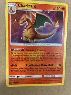 Charizard SM226 HOLO RARE Black Star Promo Pokemon NM 2019 - Image 2