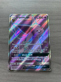 Pokemon Card - Espeon GX 140/149 - Sun & Moon - Full Art - Image 2
