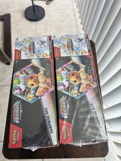Pokemon Prismatic Evolutions Booster Bundle & Surprise Box Sealed-Sam's Club 2pk - Image 1
