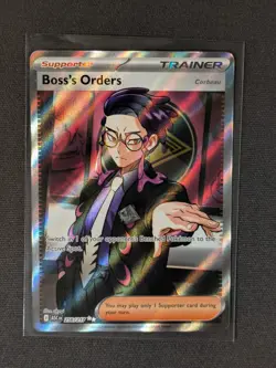 Pokemon TCG Boss's Orders Holo Ultra Rare 256/217 Ascended Heroes Corbeau NM - Image 1