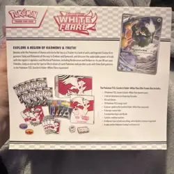 Pokemon Scarlet & Violet White Flare Elite Trainer Box English TCG 2024 - Image 3