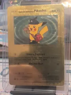 Pokemon TCG Special Delivery Pikachu SWSH Black Star Promo SWSH074 Holo Promo - Image 1