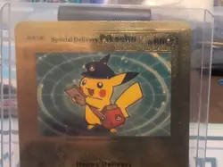 Pokemon TCG Special Delivery Pikachu SWSH Black Star Promo SWSH074 Holo Promo - Image 5