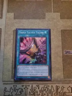 YUGIOH TRIPLE TACTICS TALENT RA01-EN063 SUPER 1ST ED NM - Image 1