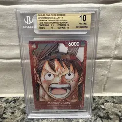 2023 ONE PIECE PREMIUM COLLECTION ONE PIECE FILM RED-#022 MONKEY D. LUFFY PSA 10 - Image 1