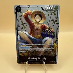 P-075 Monkey.D.Luffy Promo Card TS-02 Tin Set 02 ENGLISH - Image 1
