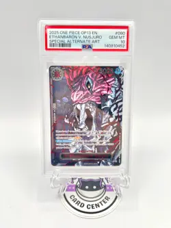 One Piece OP 13 Five Elders Demon Rare God Pack PSA 10 Sequential AA Full Set - Image 3