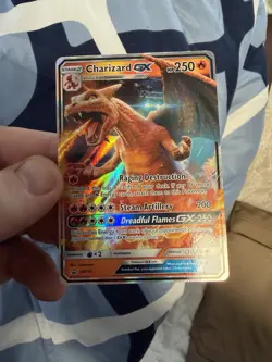 Pokemon Cards Charizard GX SM195 Detective Pikachu Promo Holo Full Art - Image 1