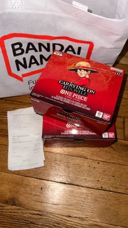 One Piece TCG: OP13 Carrying On His Will Booster Box New & UNSEALED English - Image 1