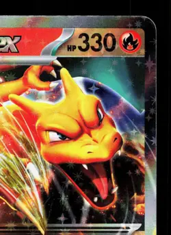 Charizard EX 006/165 151 LP Japanese Pokemon Card TCG - Image 3
