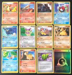 EX Ruby & Sapphire Set Pokemon cards Blaziken Nosepass Seaking Sharpedo Darkness - Image 1