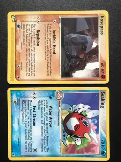 EX Ruby & Sapphire Set Pokemon cards Blaziken Nosepass Seaking Sharpedo Darkness - Image 4