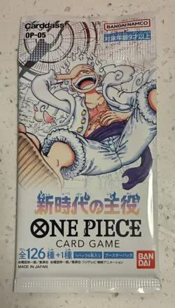 1 PACK OP-05 Awakening of New Era OP-05 One Piece Card CCG Japanese Sealed - Image 1