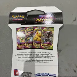 POKEMON.SWORD AND SHIELD, VIVID VOLTAGE TRADING CARD PACK -:- sealed - Image 5