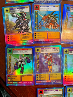 Digimon Holo Rare TCG 24 Card LOT 1999 Bandai_2 - Image 3