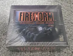 SEALED Firestorm Tactical Card Game CCG TCG Booster Box 2001 Third World Games - Image 1