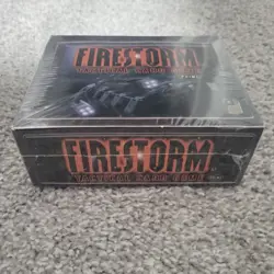 SEALED Firestorm Tactical Card Game CCG TCG Booster Box 2001 Third World Games - Image 2