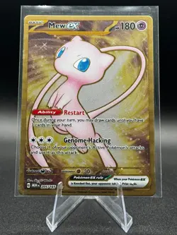 Mew ex - (151 Metal Card) 205/165 Sv: Scarlet & Violet 151 Regular Pokemon TCG - Image 1