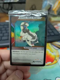 Upper Deck Appa's Wild Ride APR001 Advantage Master of Elements Avatar TCG Card - Image 1