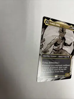 Avatar Aang Borderless Nonfoil Card #0308 MTG LP - Image 5